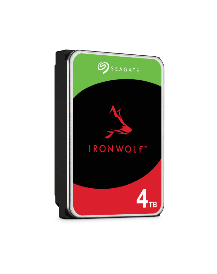 SEAGATE NAS HDD 4TB IronWolf 5400rpm 6Gb/s SATA 256MB cache 3.5inch 24x7 CMR for NAS and RAID rackmount systems BLK Project (P) główny