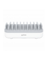 MANHATTAN 10-Port USB Charging Station 3x USB-C PD Ports up to 18 W/Port 7x USB-A Ports up to 12 W 2.4 A/Port 120 W Total White/Gray - nr 19