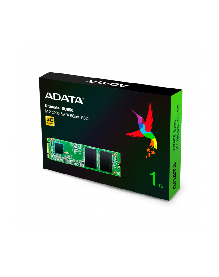 adata Dysk SSD Ultimate SU650 1TB M.2 2280 TLC 3D SATA główny