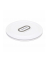 MANHATTAN Fast Wireless Charging Pad - 15 W Wireless Charger 15 W / 10 W / 7.5 W / 5 W Output White - nr 17