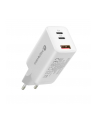 everactive Ładowarka USB/USB-C QC4+ 65W technologia GaN Biała - nr 1