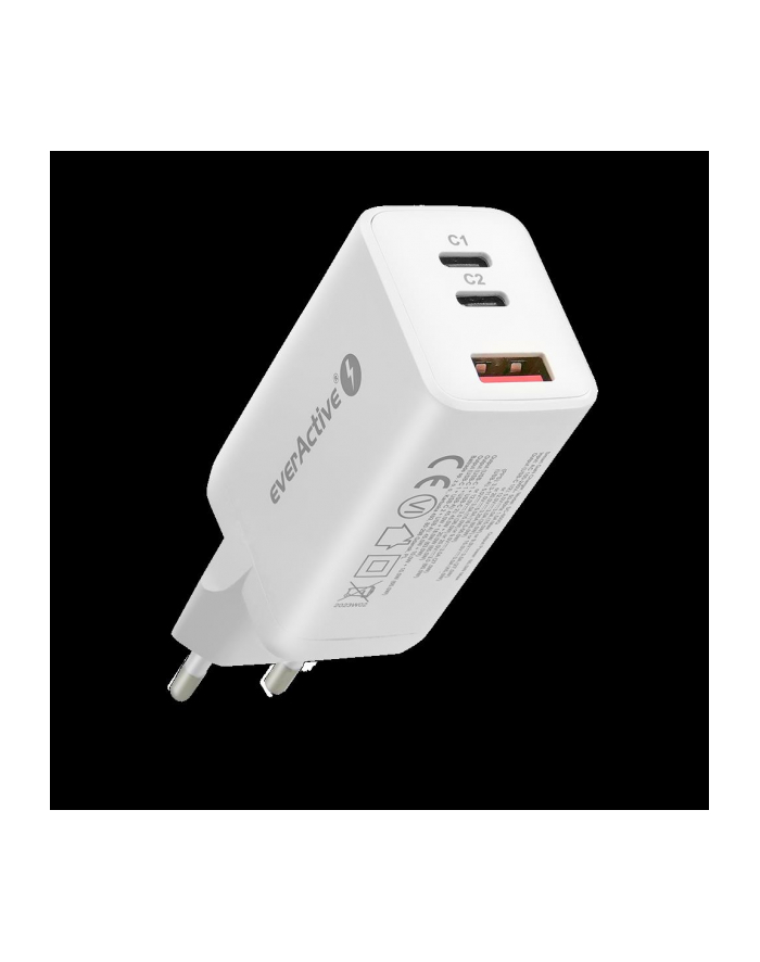 everactive Ładowarka USB/USB-C QC4+ 65W technologia GaN Biała główny
