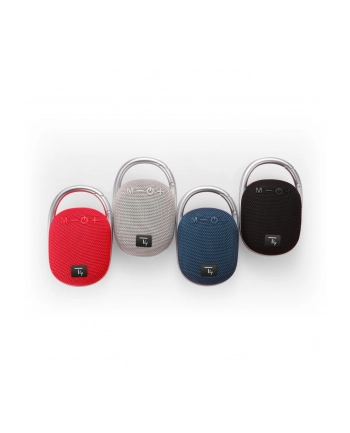 TECHLY Głośnik Bluetooth 5.3 Bezprzewodowy 5W TWS LED USB/TF MP3