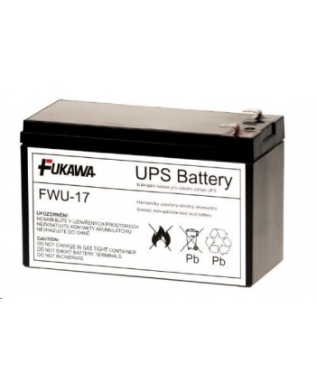 Fukawa Baterie - Fwu-17 Náhradní Za Rbc17 (12V/9Ah) (Fwu17)