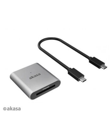 Akasa Czytnik Kart Ak-Cr-11Bk (Cfexpress), Externí, Usb 3.2 Type-C (0000057231)