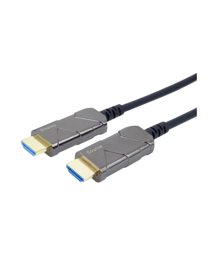 PremiumCord Optycznie aktywny kabel z włókna szklanego 8 K UltraHigh-Speed HDMI 2.1, 48 Gb/s, HDMI 2.1, 3D, EDID, ARC, rozdzielczość wideo 8K przy 60 główny