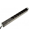 digitus Listwa zasilająca PDU 19' Rack, 7x gniazdo schuko, 2.0m, 1x wtyk unischuko, 16A, wł./wył., zabezpieczenie przeciążeniowe, profil aluminiowy - nr 21