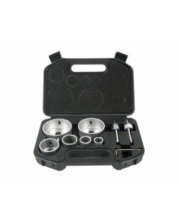 Tagred Otwornice wolframowe do ceramiki glazury płytek 6 szt. 22-73 mm OTWORWOLFR8EL