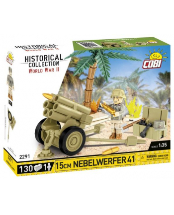 COBI 2291 Historical Collection WWII Wyrzutnia rakiet Nebelwerfer 41 130 klocków
