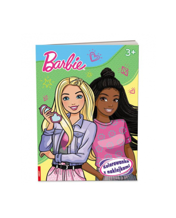 ameet Książeczka Kolorowanka z naklejkami. Barbie Dreamhouse Adventures. NA-1203