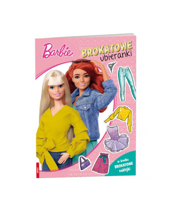 ameet Książeczka Barbie. Brokatowe Ubieranki SDLB-1103