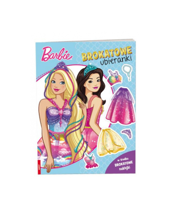 ameet Książeczka Barbie Dreamtopia. Brokatowe ubieranki SDLB-1402