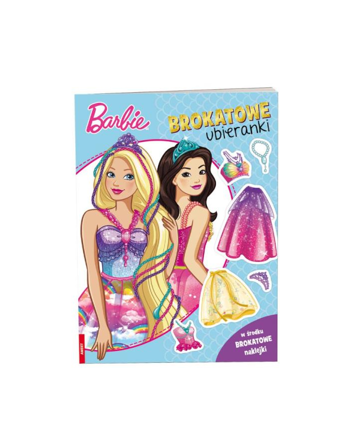 ameet Książeczka Barbie Dreamtopia. Brokatowe ubieranki SDLB-1402 główny