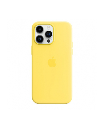 apple Etui silikonowe z MagSafe do iPhonea 14 Pro Max - słoneczne