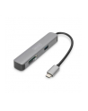digitus Stacja dokująca USB-C, 5-portów 4K 30Hz HDMI 2x USB3.0 microSD SD/MMC srebrna - nr 10