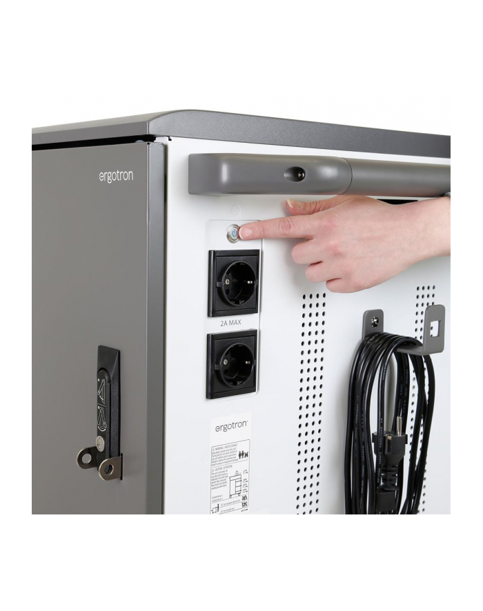 Ergotron Yesmor36 Freestanding Black Gray Contact Plastic 10Cm (YESMOR362) główny