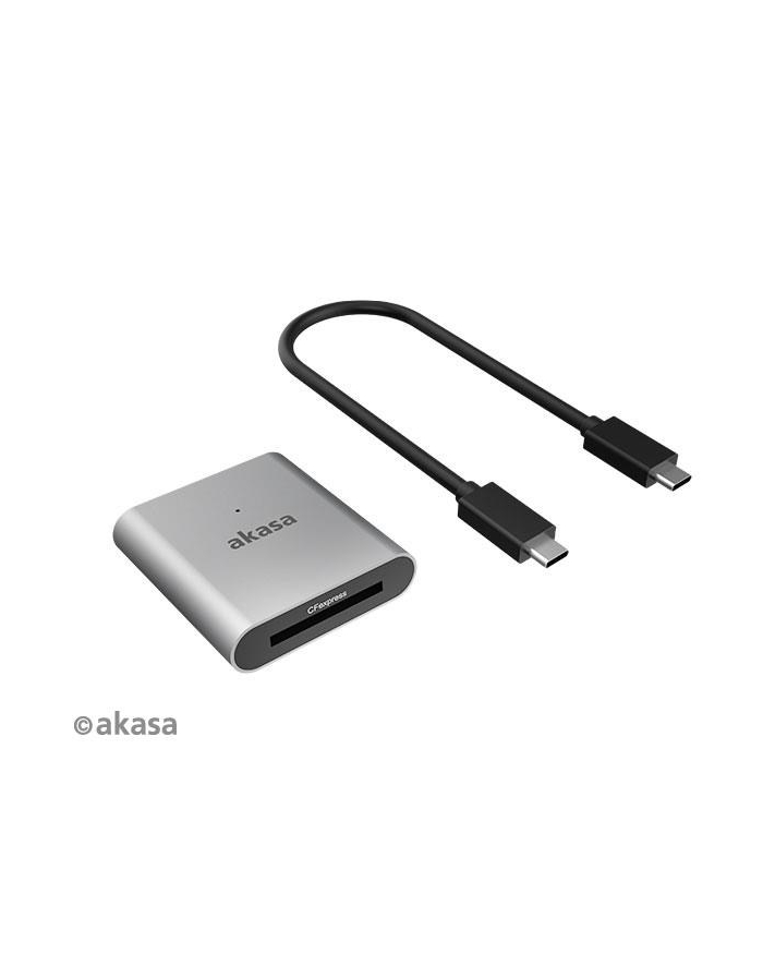Akasa Czytnik Kart Ak-Cr-11Bk (Cfexpress), Externí, Usb 3.2 Type-C (0000057231) główny