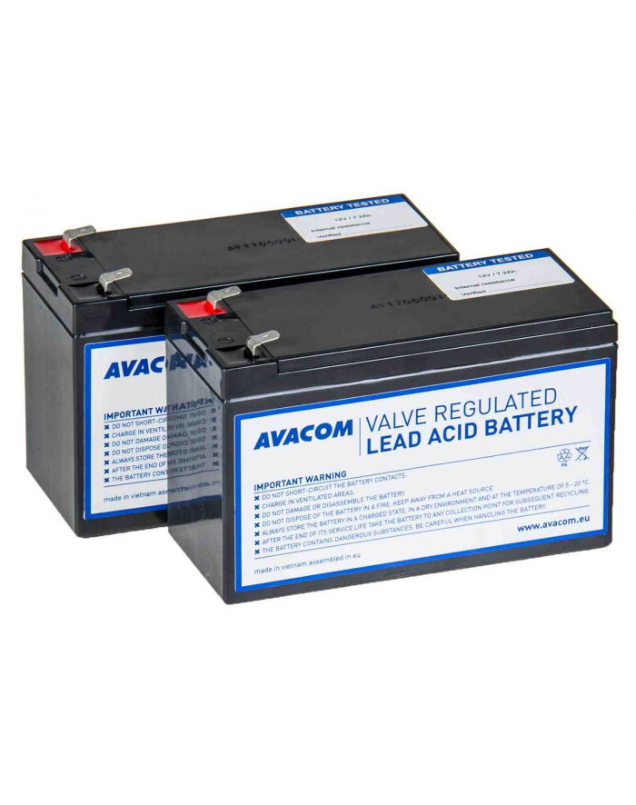 Avacom AVA-RBP02-12072-KIT - baterie pro CyberPower, EATON, Effekta, FSP Fortron, Legrand (AVARBP0212072KIT) główny