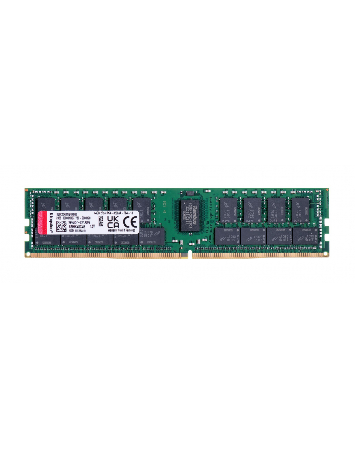 Kingston Pamięć Ram 1X64Gb Dimm Ddr4 Ksm32Rd4/64Mfr - Non-Ecc (KSM32RD464MFR) główny