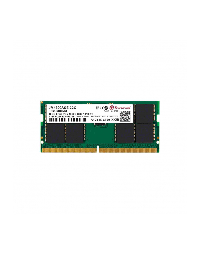 Transcend DDR5 32 GB 4800MHz CL40 (JM4800ASE32G) główny