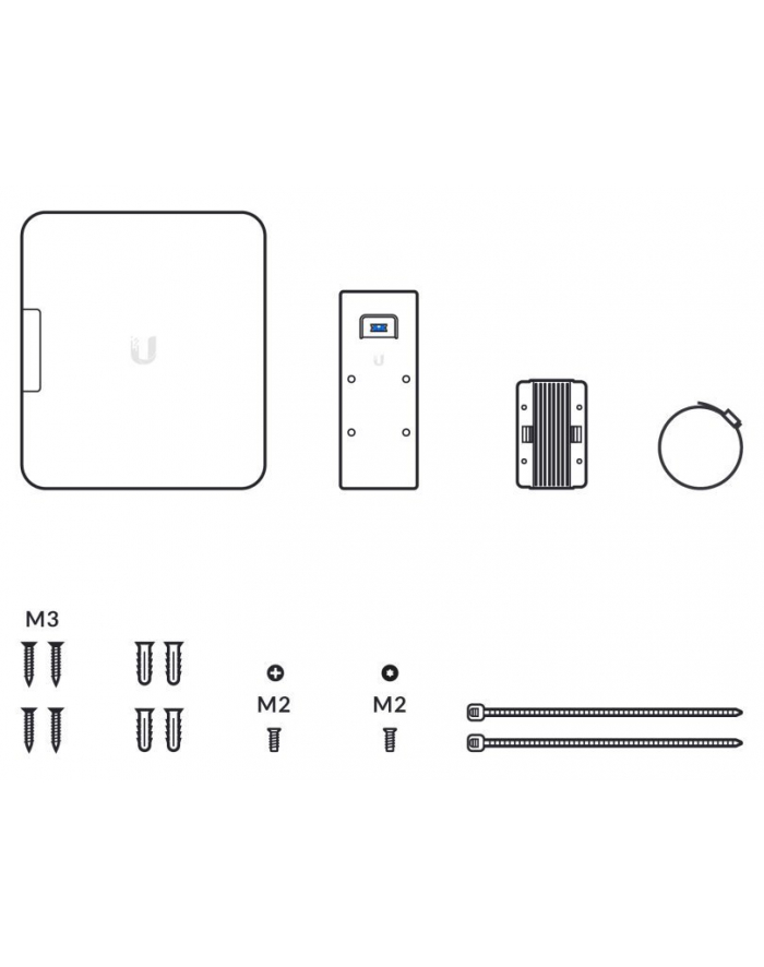 Ubiquiti UF-Terminal-Box | Zewnętrzna skrzynka UFiber | IPX5, 249 x 218 x 60 mm główny