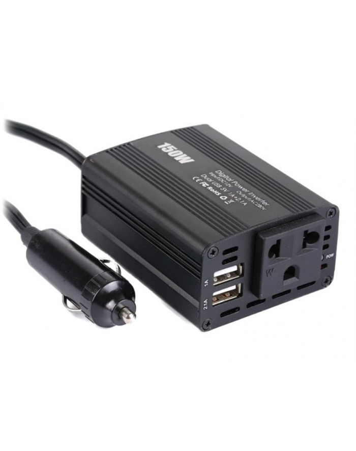 Eurocase Przetwornica Samochodowa Z 12V Na 230V 2X Usb główny