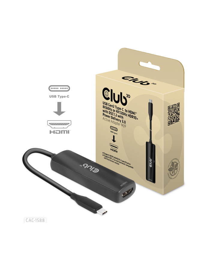 Club 3D Cac-1588 - Adapter główny