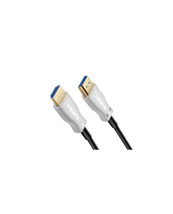 PREMIUMCORD  4K ACTIVE OPTICAL (AOC) KABEL Z WŁÓKNA SZKLANEGO HDMI 2.0 M/M 18 GBPS, KOMPATYBILNY Z WIDEO 4 K@60 HZ, DEEP COLOR, 3D, ARC, HDR, DOLBY TR