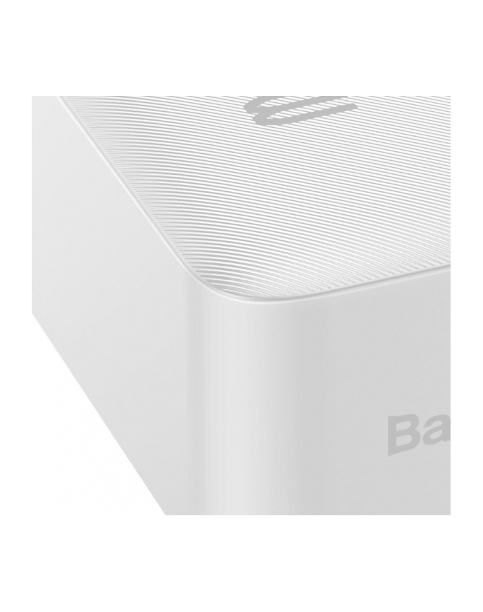 Baseus Bipow powerbank z szybkim ładowaniem 30000mAh 20W biały (Overseas Edition) + kabel USB-A - Micro USB 0.25m biały (PPBD050402) główny