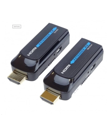 PREMIUMCORD  PRZEDŁUŻACZ HDMI DO 50 M PRZEZ POJEDYNCZY KABEL KROSOWY CAT6, KOMPATYBILNY Z FULL HD 1080P 60HZ  ()