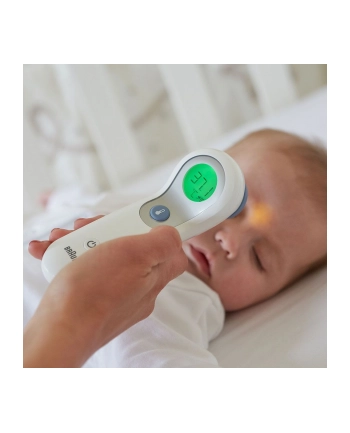 Braun Termometr Czoło No Touch Thermometer Battery Protective Cap Instructions