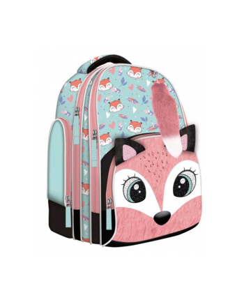 majewski Plecak szkolny Premium Fox