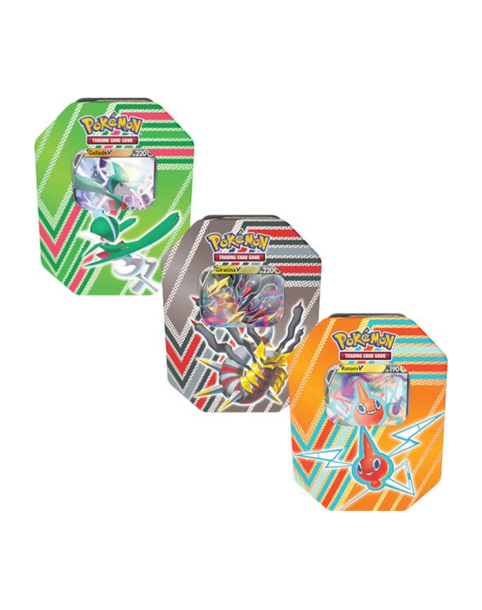 Pokemon TCG: Fall V Tins p6 REBEL puszka główny