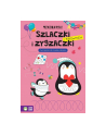 zielona sowa Książeczka Przedszkolak rysuje. Szlaczki i zygzaczki z pingwinem - nr 1