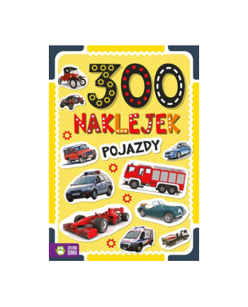 zielona sowa Książeczka 300 naklejek w2. Pojazdy