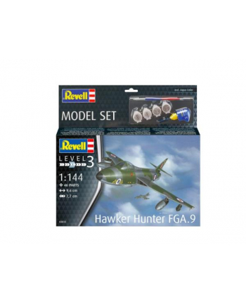 cobi Model samolotu do sklejania 1:144 63833 Hawker Hunter FGA.9 Revell