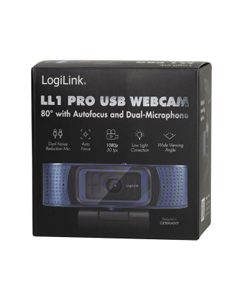 logilink Kamera internetowa HD, USB, ochrona prywatnosci