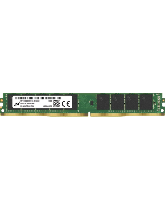 micron Pamięć serwerowa DDR4 32GB/3200(1*32) DDR4 VLP ECC UDIMM CL22 główny