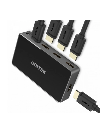 unitek Rozgałęźnik sygnału HDMI 5 IN - 1 OUT, V1110A