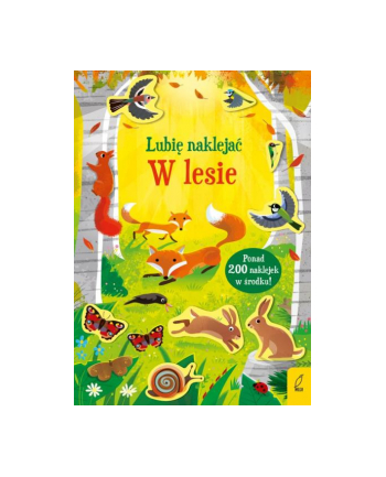 foksal Książeczka Lubię naklejać. W lesie
