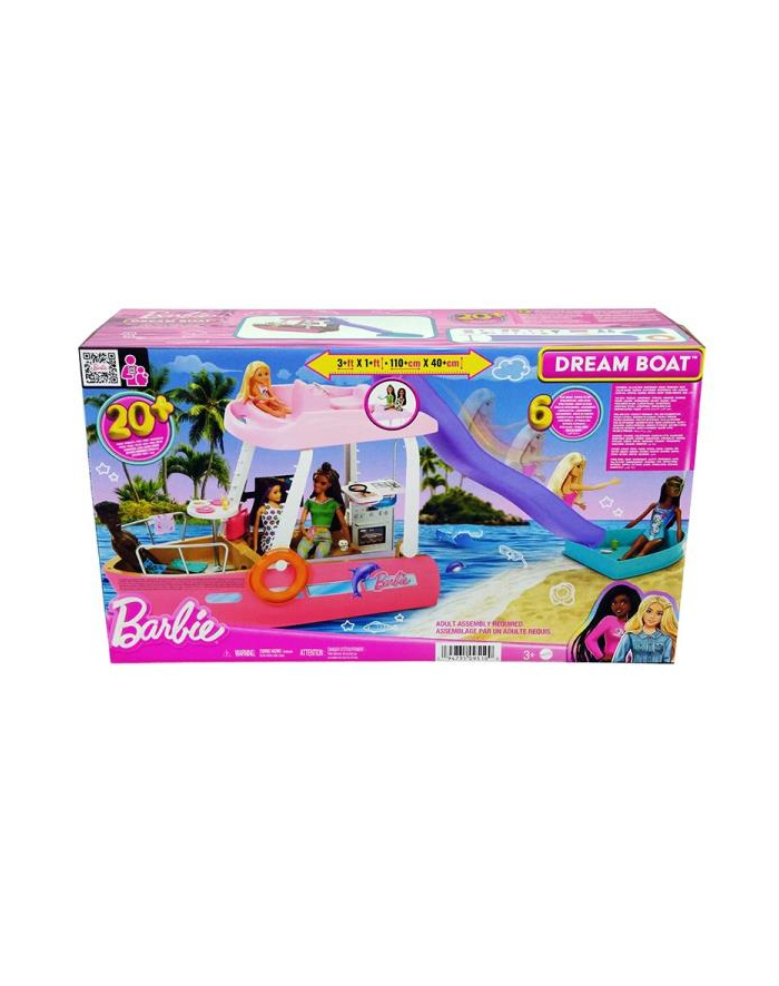 Barbie Wymarzona łódka DreamBoat HJV37 MATTEL główny