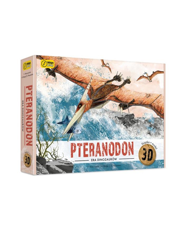 foksal Pteranodon. Książka i puzzle 3D. Wilga play główny