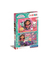 Clementoni Puzzle 2x20el Koci Domek Gabi. Gaby's Dollhouse 24802 - nr 1