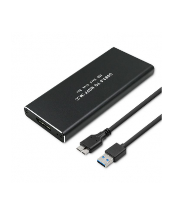qoltec Obudowa | kieszeń do dysków SSD M.2 SATA | NGFF | USB 3.0