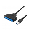 qoltec Adapter USB 3.0 SATA do dysku HDD | SSD 2,5' - nr 1