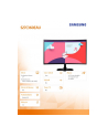 samsung Monitor 27 cali LS27C360EAUXEN VA 1920x1080 FHD 16:9 1xHDMI 1xDP 4 ms (GTG) zakrzywiony 2 lata d2d - nr 7