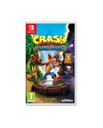plaion Gra Nintendo Switch Crash Bandicoot N. Sane Trilogy