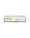 kingston Pamięć DDR5 Fury Beast  RGB  16GB(1*16GB)/5200  CL36 Biała - nr 16