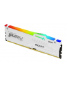 kingston Pamięć DDR5 Fury Beast  RGB  16GB(1*16GB)/5200  CL36 Biała - nr 17