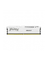 kingston Pamięć DDR5 Fury Beast  64GB(2*32GB)/5200  CL36 Biała - nr 17